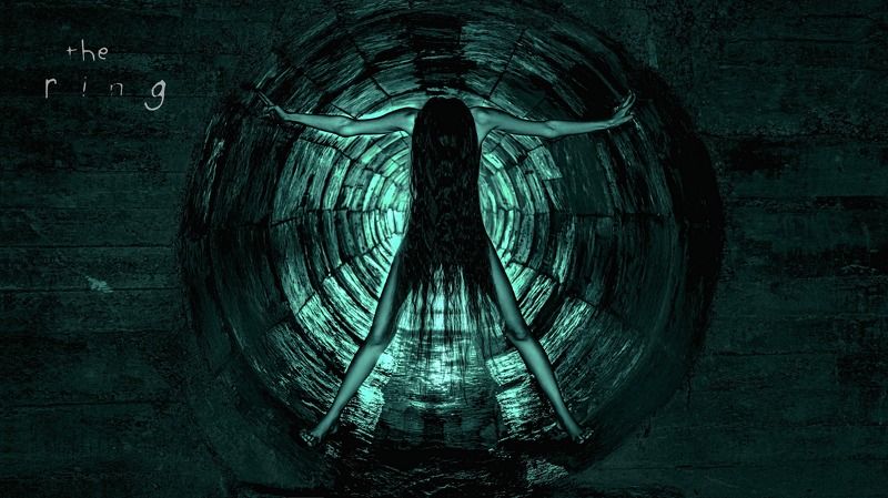 звонок, колодец, самара морган, косплей, мрачный, ужасы, девушка, женщина, волосы, длинный, стройный, леленый The ringphoto preview