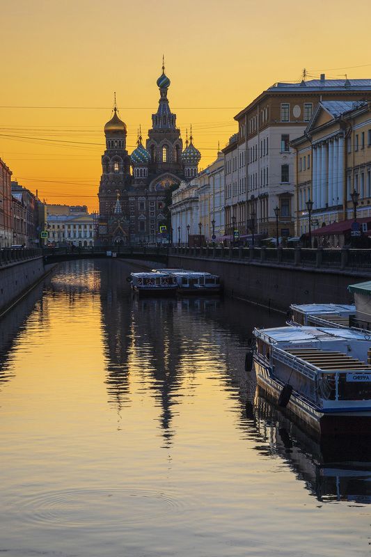 город, храм, утро, река, санкт-петербурге Утроphoto preview