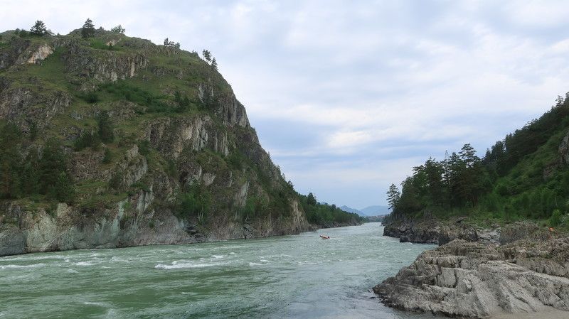 природа,алтай,река,катунь Катунь в Чемалеphoto preview