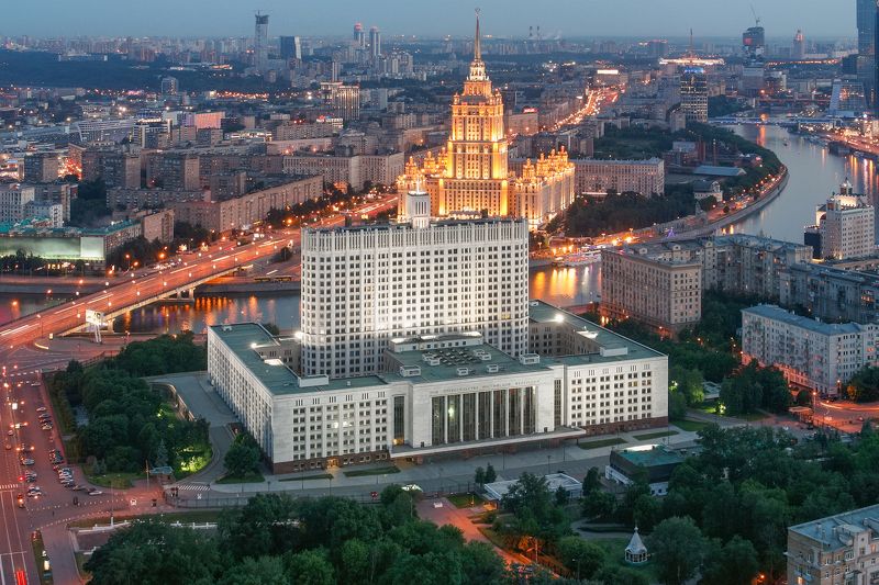 Москва Дом Правительства Российской Федерацииphoto preview