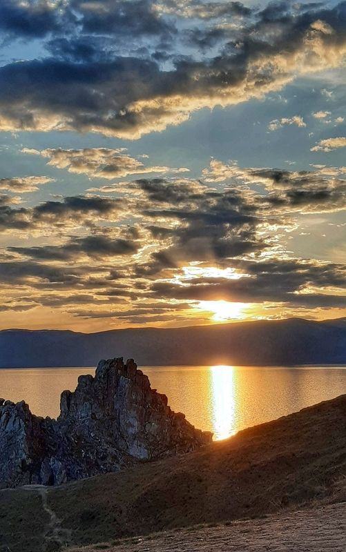 Закат, Ольхон, Байкал, Шаманка. Закат на Шаманке.photo preview