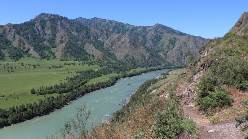 природа,алтай,катунь,река,лето Катуньphoto preview