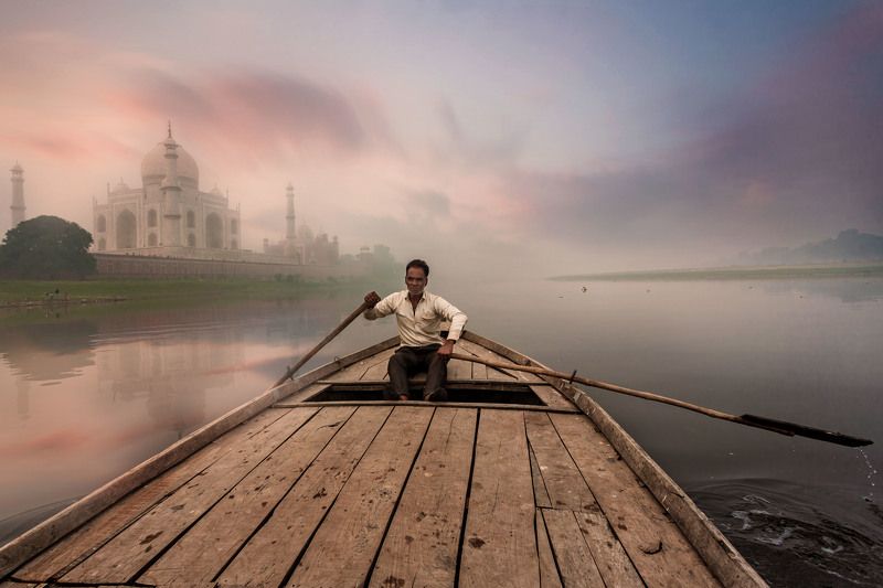 Taj Mahal Taj Mahal from riverphoto preview