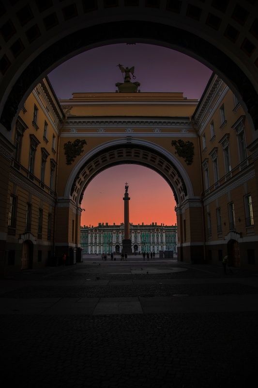 город, архитектура, санкт-петербург, ночь Рождение нового дняphoto preview