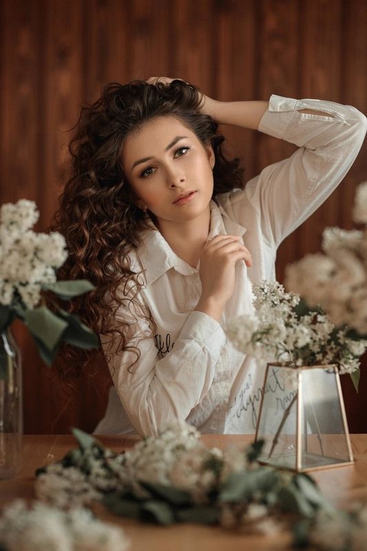 девушка, модель, портрет, фотосессия, студия, макияж, гламур, girl, model, modeling, young, portrait, make-up, творческий портрет, женский портрет, woman, young woman, glamour, постановка, постановочная фотография, fashion Анжеликаphoto preview