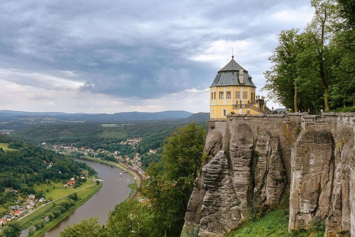 Кенигштайн (Festung Königstein). Автор: Viktor , Viktor
