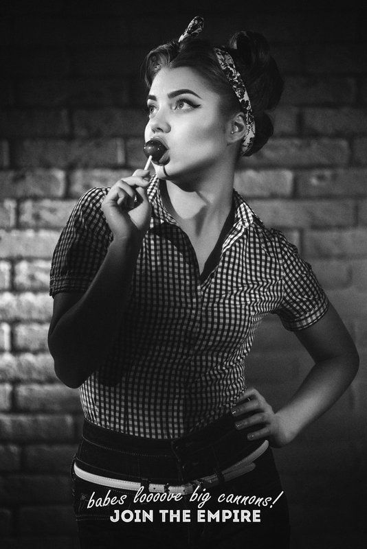 Bw, Pinup, Девушка, Пинап, Чупачупс USSRphoto preview