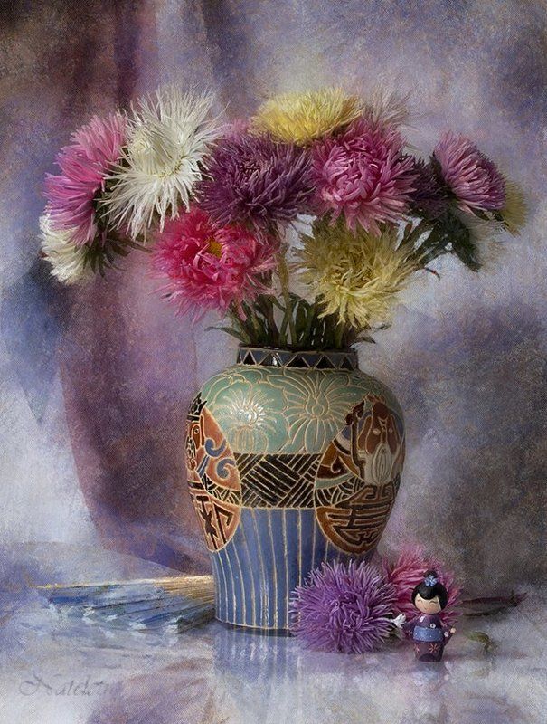 Про астры... в восточном стиле...photo preview