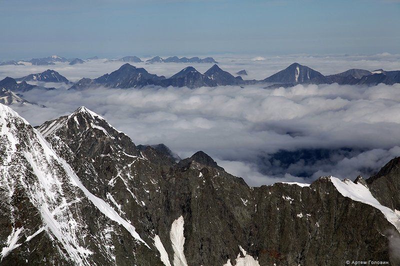 Алтай, Горы, Облака Над облакамиphoto preview