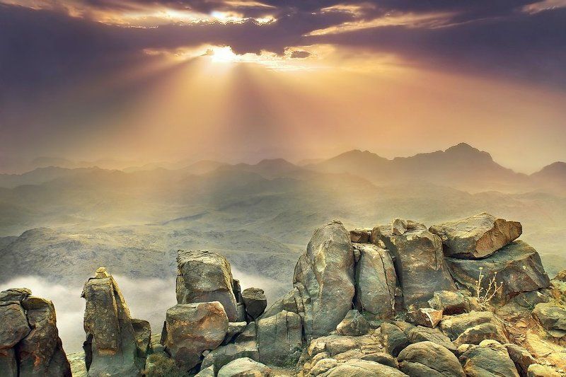 гора, моисея Рассвет на горе Моисеяphoto preview