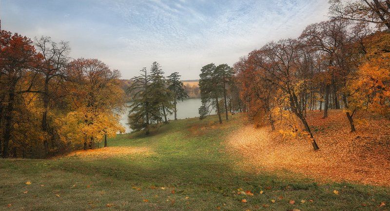 Листопад в октябре фото превью
