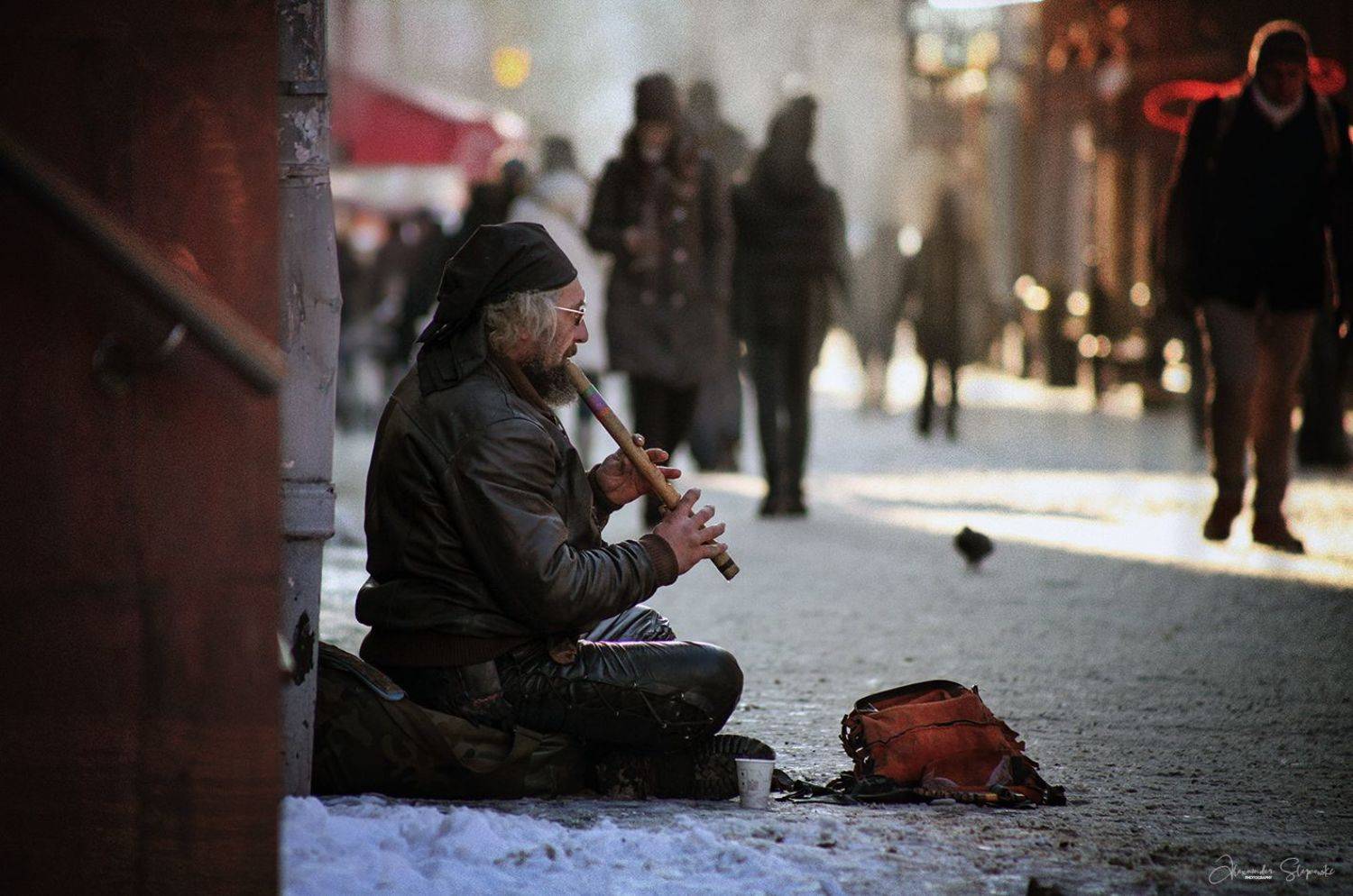 Winter flute. Автор: Alexander Slepcowski , Alexander Slepcowski