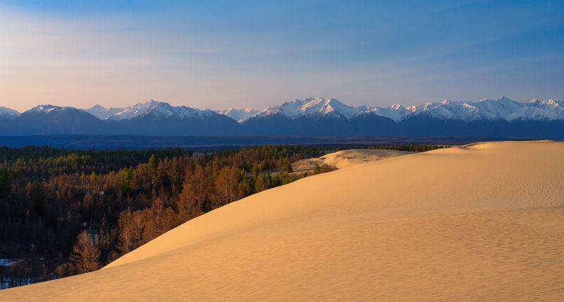 Три стихии. Пески... Лес... Горы...photo preview