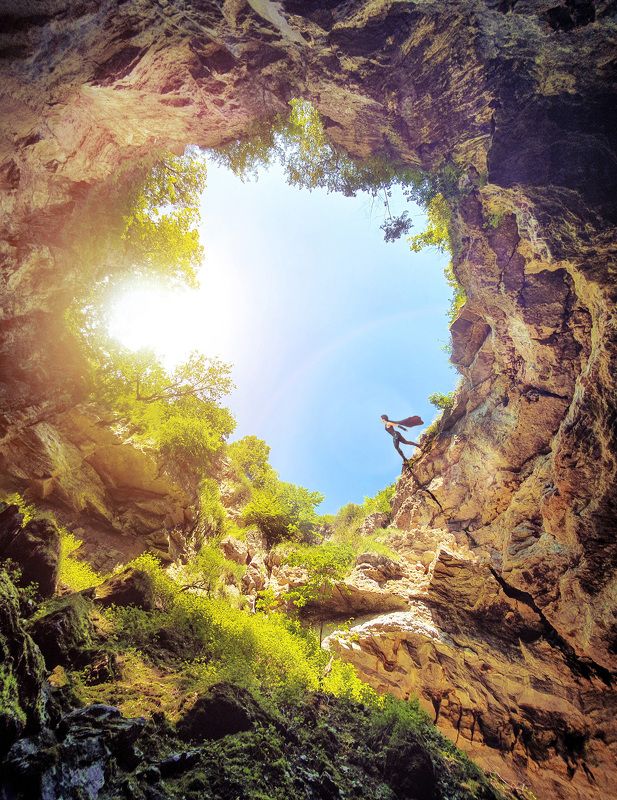 природа,путешествия,пещера Круговорот души в природеphoto preview