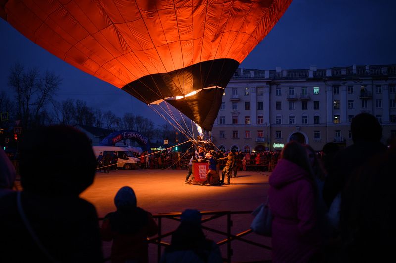 северодвинск, ночь, Шарphoto preview