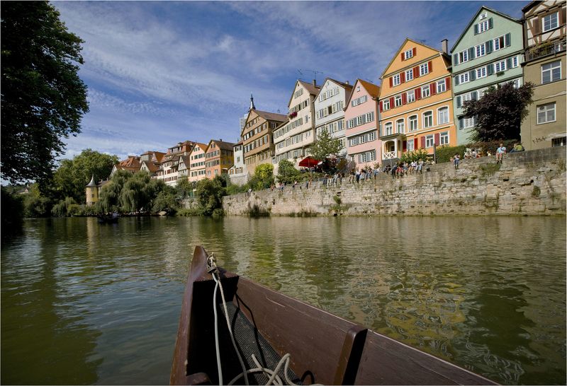 германия, полдень, тутлинген, набережная и не пыльно ! фото превью