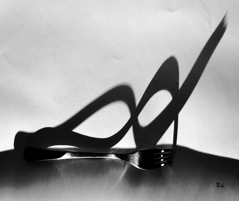 ВИЛКИ ВИЛКА ТЕНИ ТЕНЬ  FORK СКУЛЬПТУРНАЯ КОМПОЗИЦИЯphoto preview