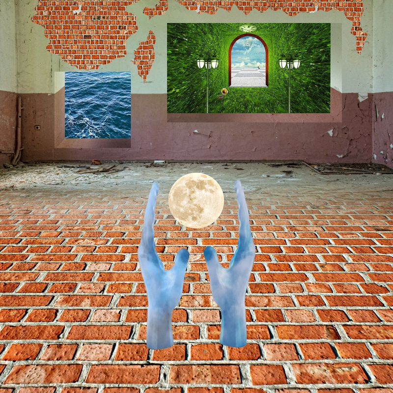 art, collage, color, colors, composing, concept, conceptual, digital, digital art, editing, fine art, photo collage, photography, surreal, surrealism, The Enigma of a Forgotten Schoolroomphoto preview