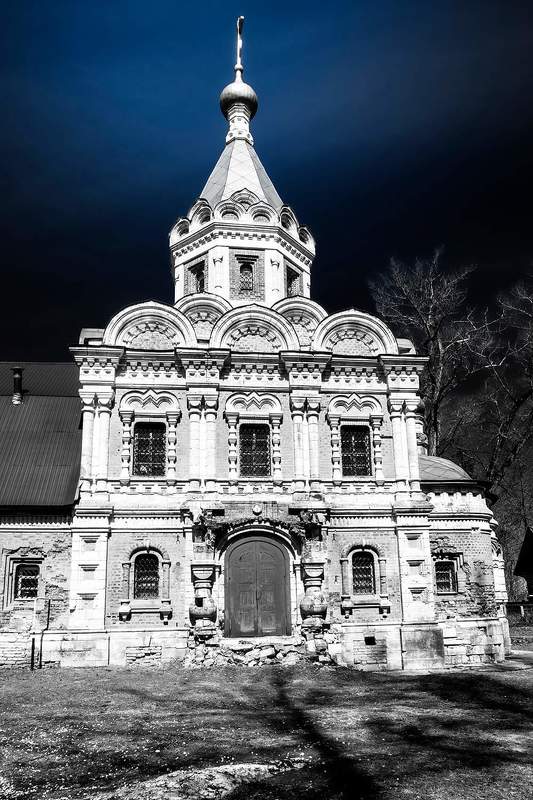 Khrapovitskiy castle. Muromtsevo. Church Khrapovitskiy castle. Muromtsevo. Church. photo preview