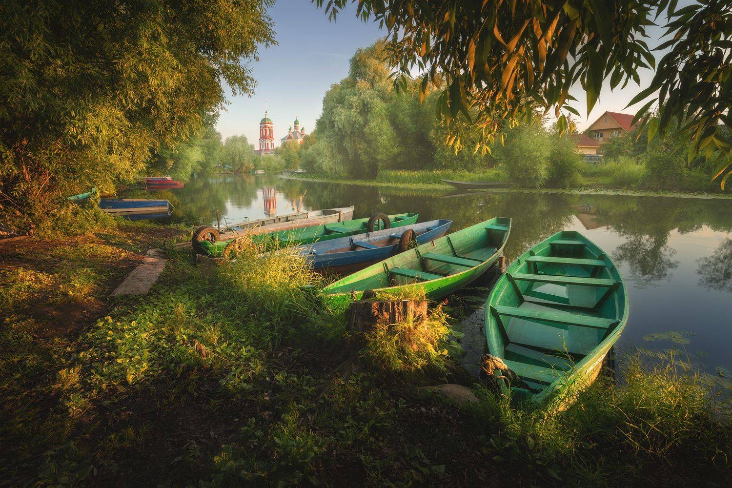 Утро в Переславле. Автор: Анна Политова , Анна Политова