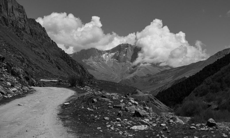 горы, облака, дорога Облака и дорогаphoto preview