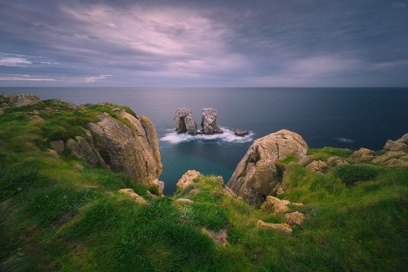 Cantabria, Espana, Spain, Атлантический, Испания, Кантабрия, Океан навеки вместеphoto preview