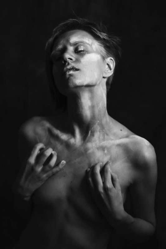 Гуашь, Краска, Портрет, Чб Helgaphoto preview