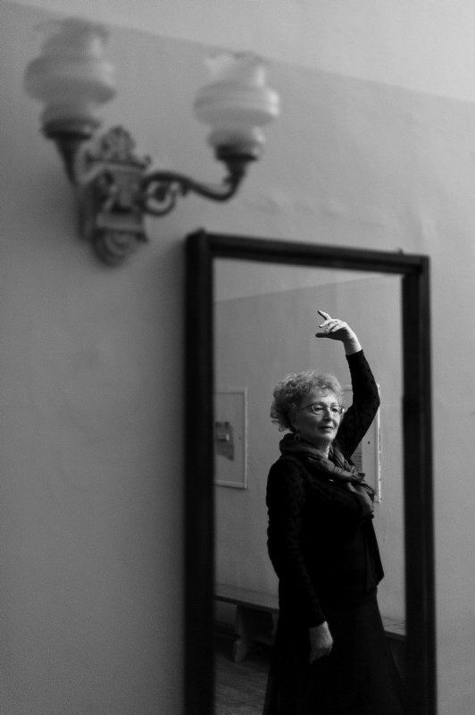 Женщина, Отражение, Репортаж, Рука, Танец, Чб, Черно-белое Фламенкоphoto preview