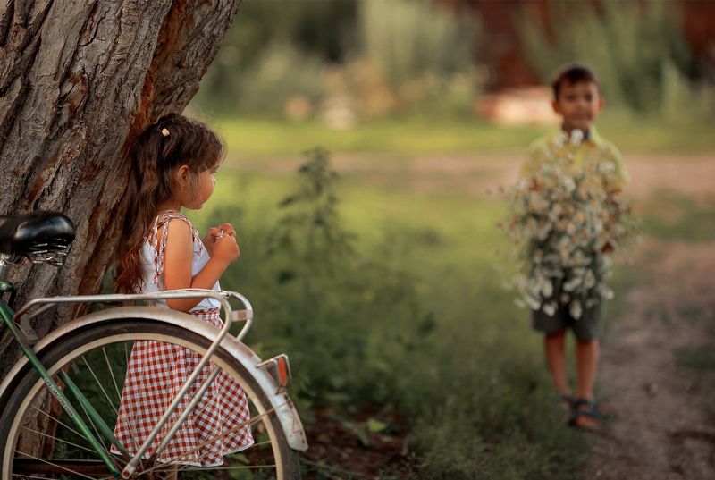 дети лето Любит не любитphoto preview