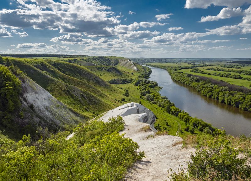 сторожевое,горы,мел,природа,лето,холмы,деревня,дон,река,нововоронеж Лето в Сторожевомphoto preview