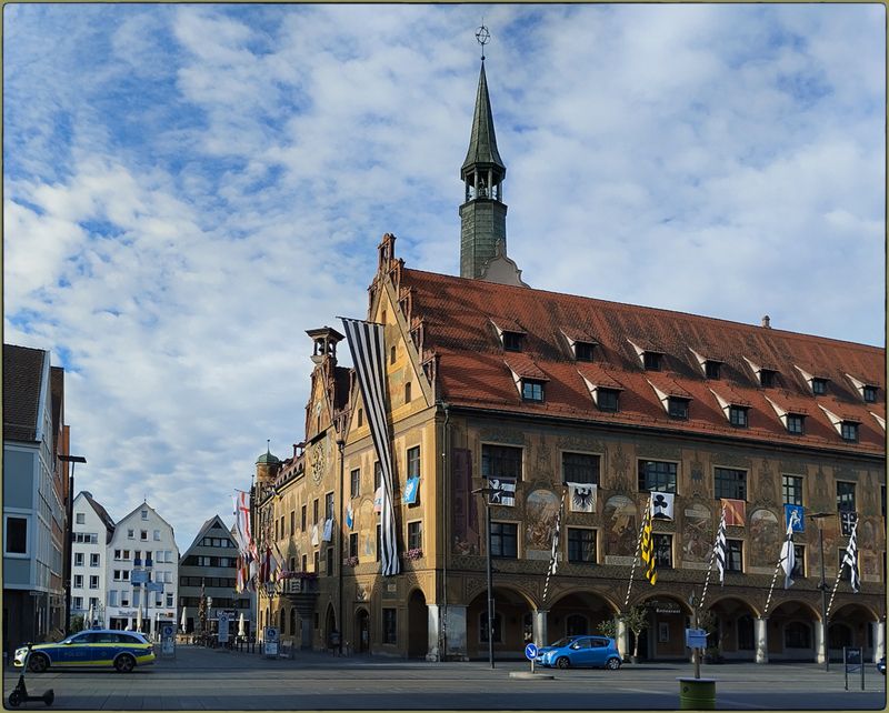 Ulm an der Donau. Rathaus.photo preview
