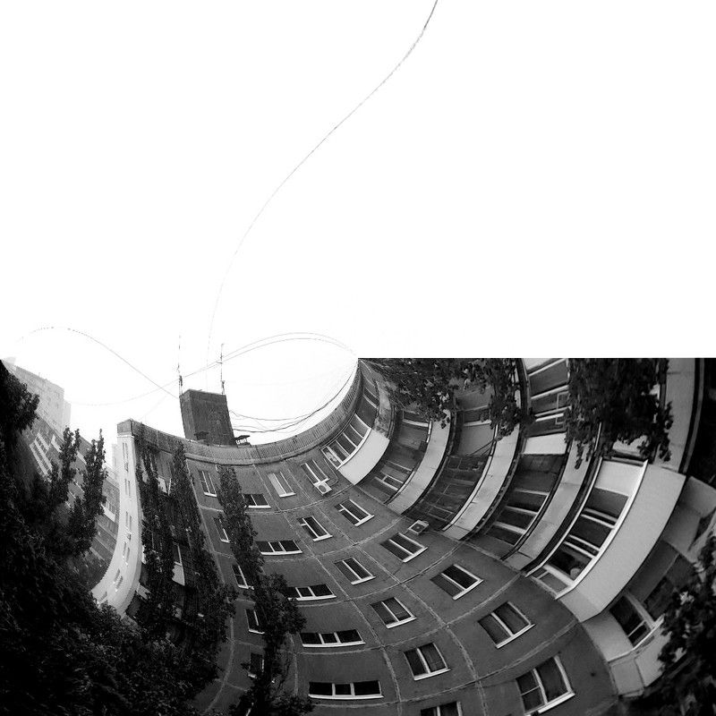 dancing building, архитектура, b&w Dancing buildingphoto preview