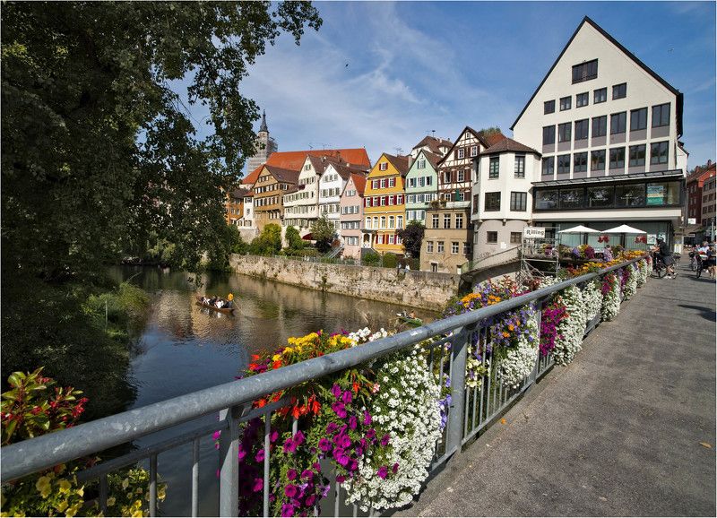 город, тутлинген, германия городок фото превью