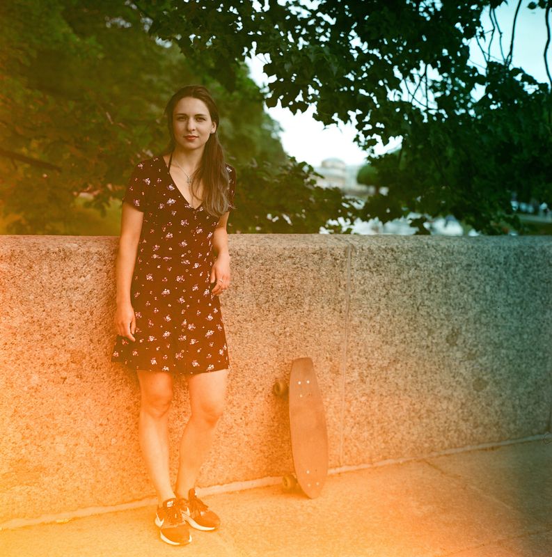 rolleiflex, 2.8e, kodakaerocoloriii, засвет, пленка, аналог, средний, формат Питерское лето.photo preview