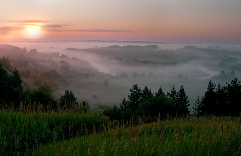 #малинино #липецкаяобласть Малинино в малиновой дымкеphoto preview