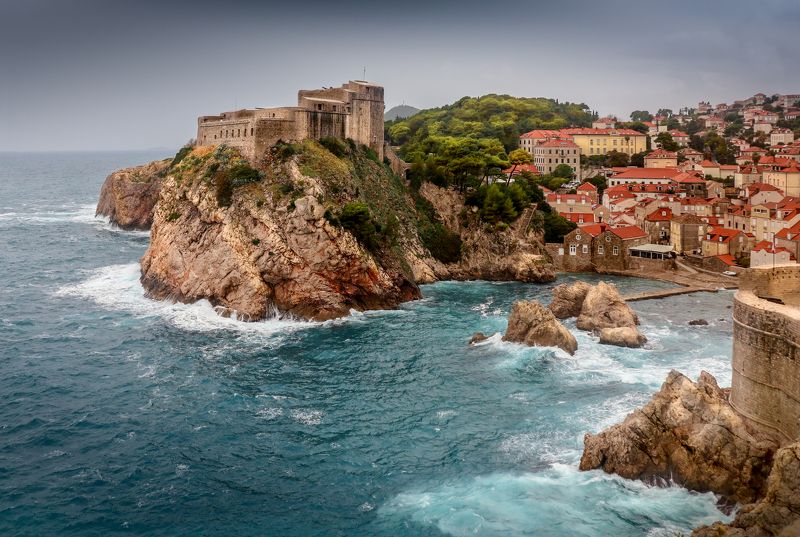 хорватия, дубровник, форт ловриенац, нд, балканы, балканы нд, адриатика Осенний Дубровникphoto preview