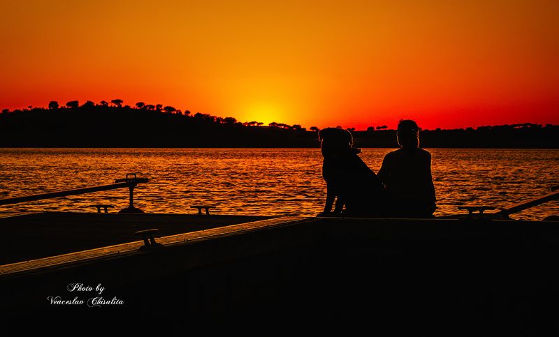 sunset,пейзаж Друзьяphoto preview