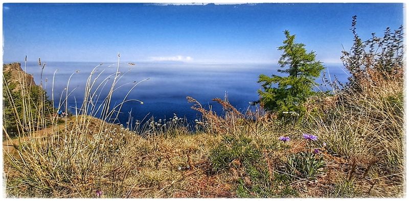 Байкал, пейзаж  Бескрайний Байкал. photo preview