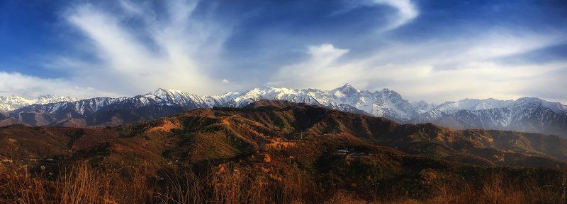 Алма-ата, Алматы, Заилийский алатау, Казахстан Осень в Алатауphoto preview