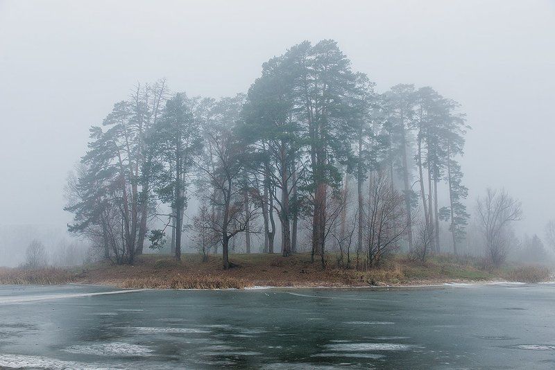 Туман и ледphoto preview