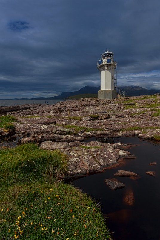 landscape, lighthouse, scotland, маяк, шотландия Scotlandphoto preview