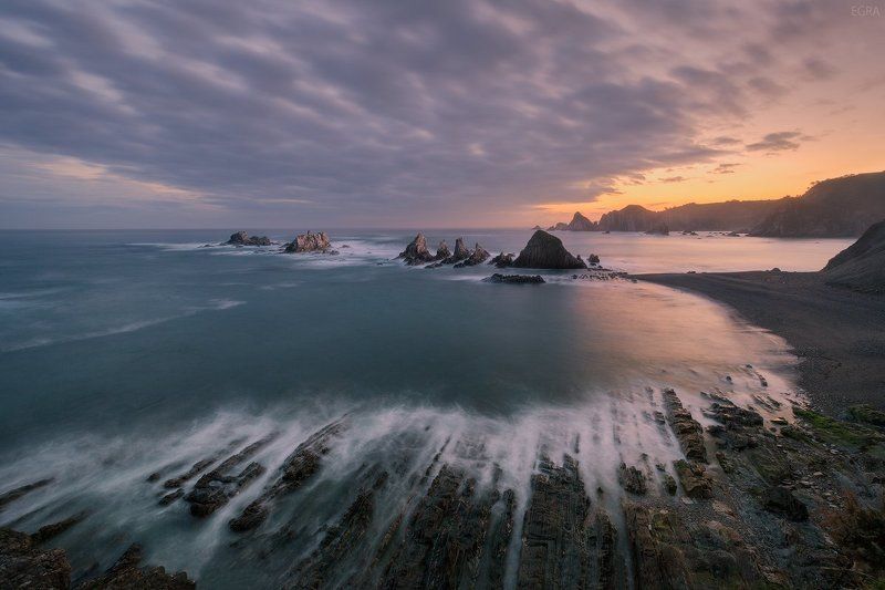 Asturias, Atlantic, Espana, Gueirua, Ocean, Spain, Астурия, Атлантический, Испания, Океан синхронное плаваниеphoto preview