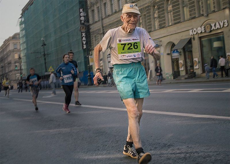 ветеран, питер, блокада, ленинград, характер Питерский характер!photo preview