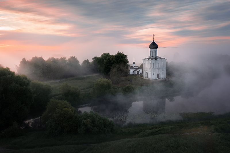 покрова,mavic,утро,туман Уходя обернисьphoto preview