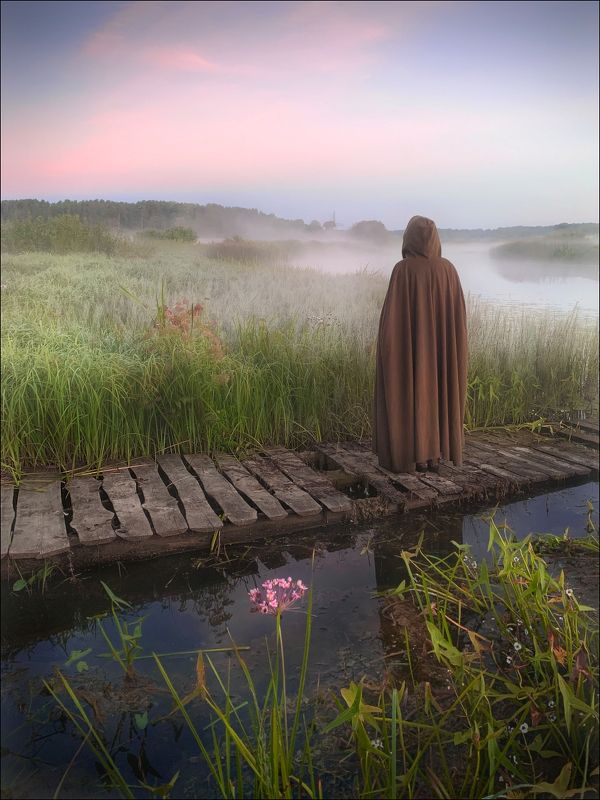 пушкин, псков,  пушкинские горы, михайловское, усадьба, савкино, тригорское, петровское, бугрово, мельница, лето,туман, Тени прошлого ..photo preview