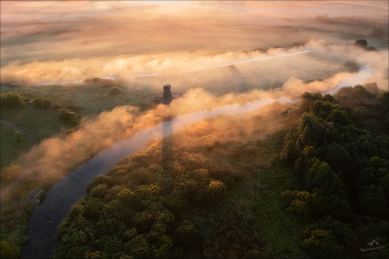 псковская область, урочище лосковское, лето, кинодеревня, холоп, гоголь, батальон, история одного назначения, собор, василиса, фильм, сериал, софия, стена, свои, лето, мельница, туман, река сороть, Таинство рассвета ..photo preview