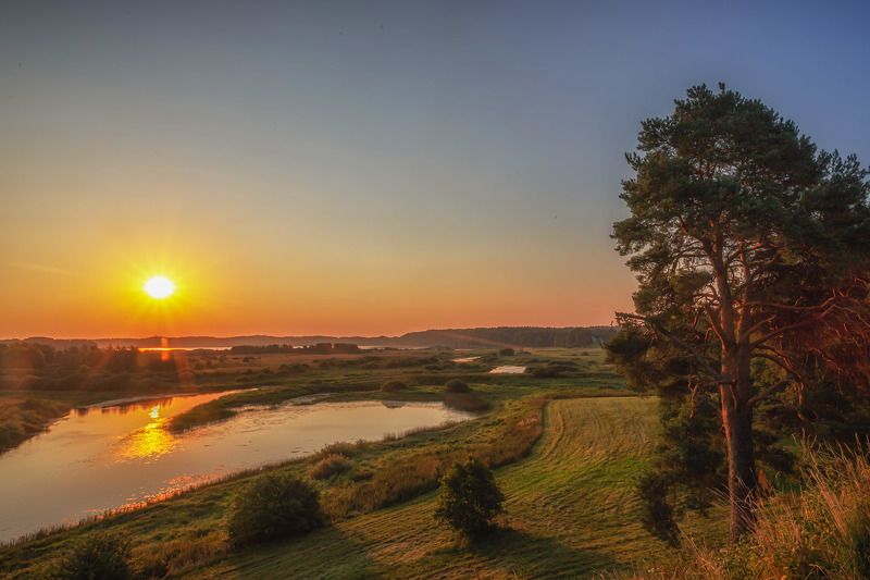 Утро на реке Сороть в пушкинских местахphoto preview