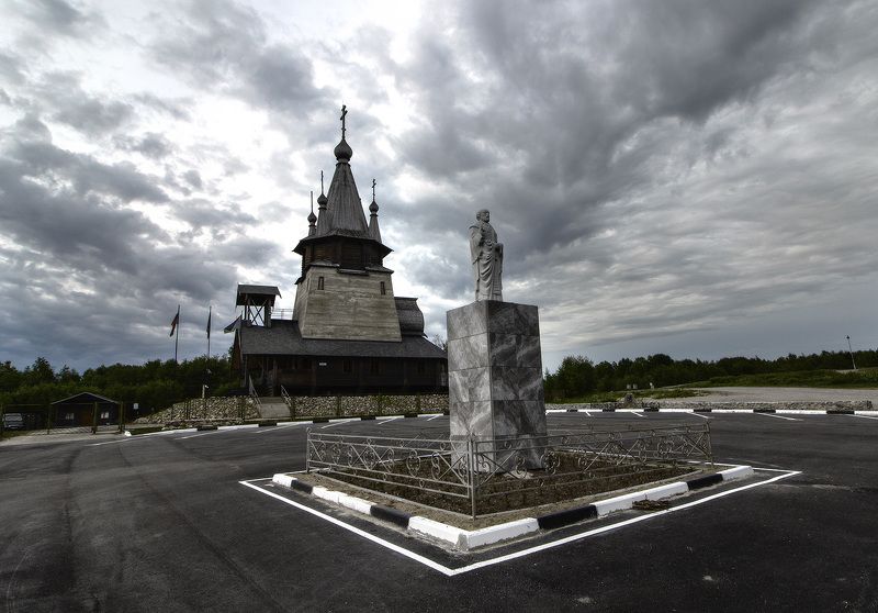 Храм во имя Святителя Николая в Повенце. Карелияphoto preview