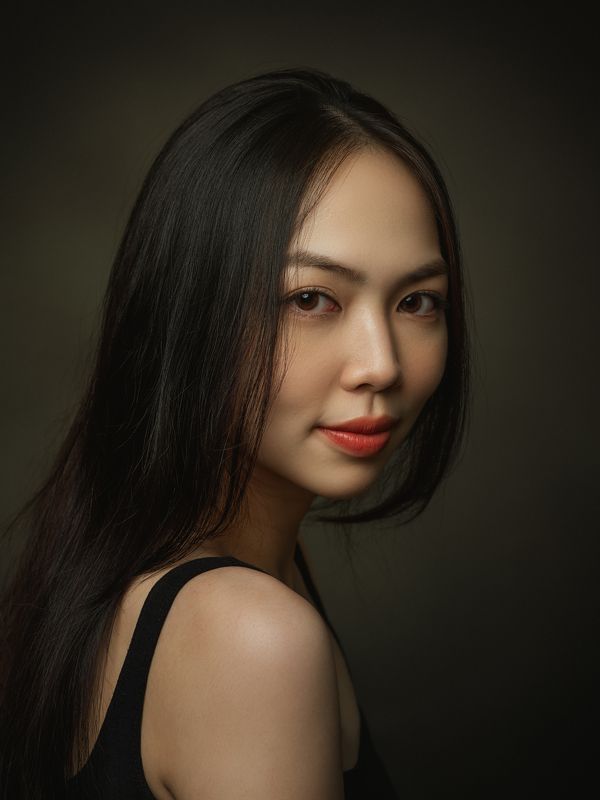 asian, vietnam, vietnamese, portrait, face, young, women, female, studio * * *photo preview