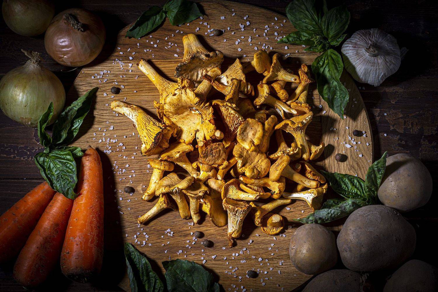 грибы, натюрморт, Константин Чимбай